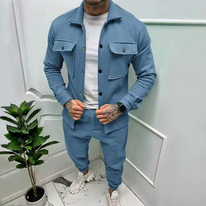 Komfortables premium herren set aus baumwolle