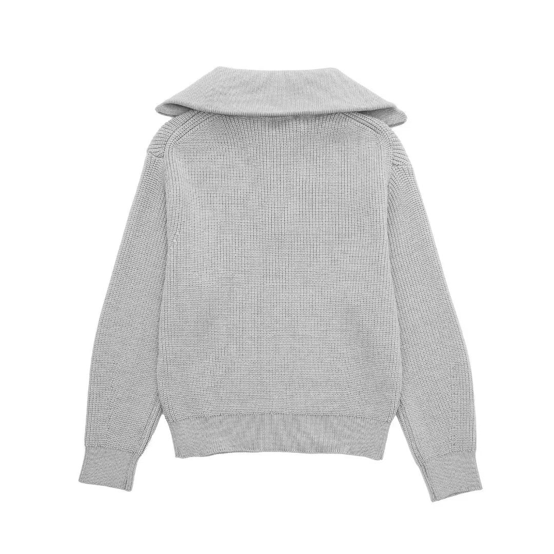 Pullover mit Holly-Viertelreißverschluss