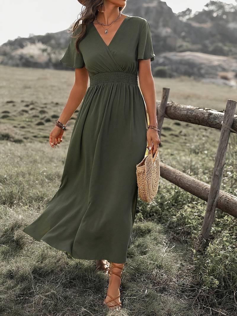 Victoria – kurzarmkleid für frühling und sommer