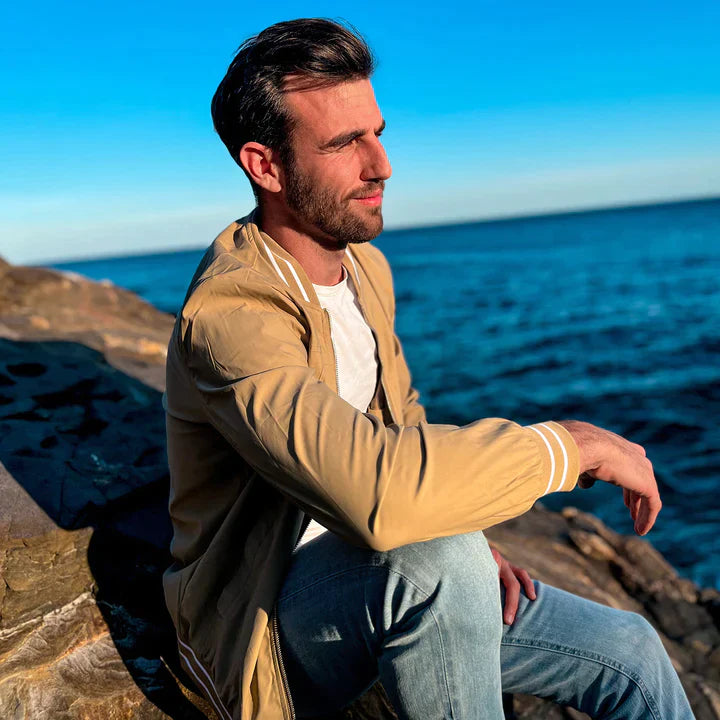 Caleb – leichte windjacke für herren