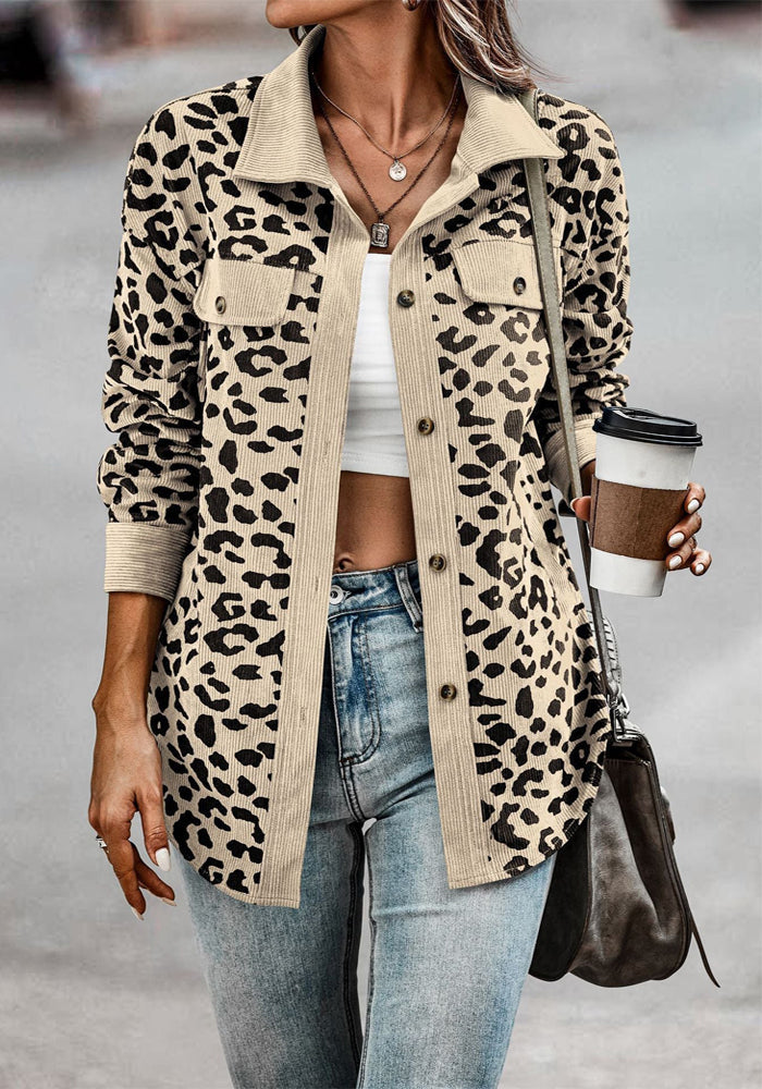 Maddy - Jacke mit Leopardenmuster