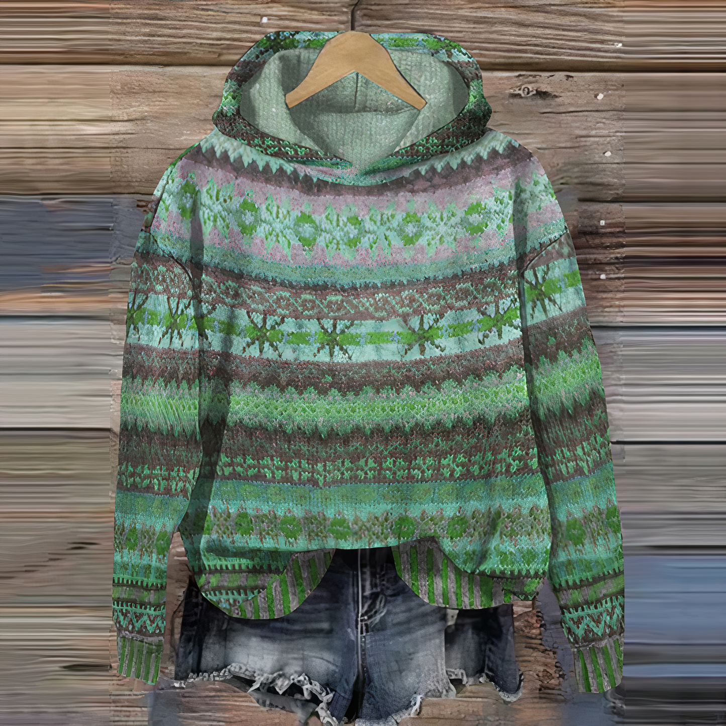 Livia - Vintage-Kapuzenpullover