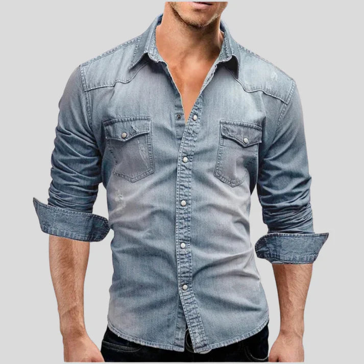 Maximum - jeanshemd