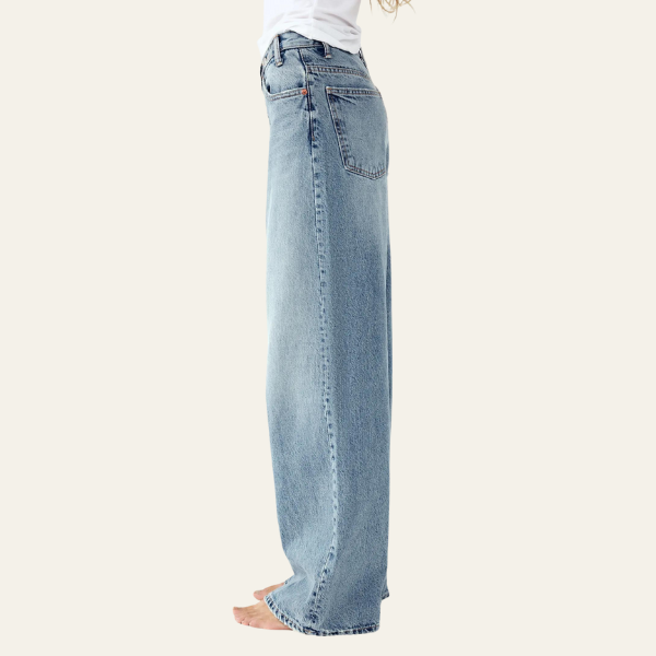 Candice™ - Denim Weitbein-Jeans