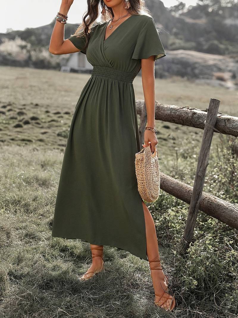 Victoria – kurzarmkleid für frühling und sommer