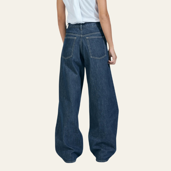 Candice™ - Denim Weitbein-Jeans