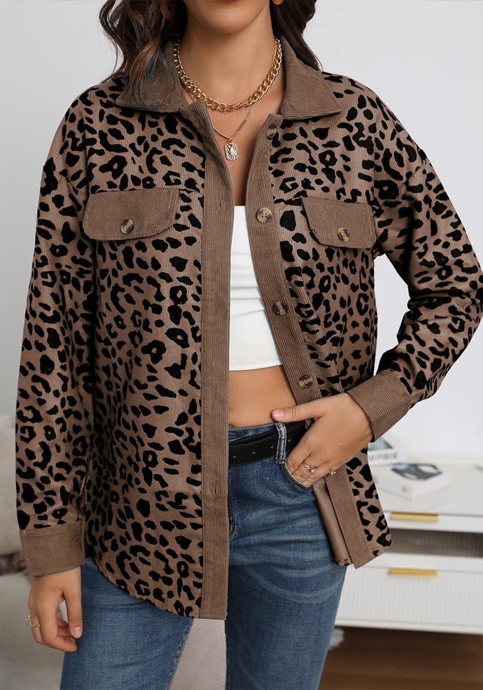 Maddy - Jacke mit Leopardenmuster