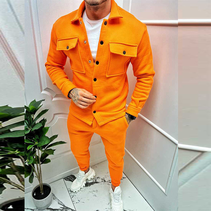 Komfortables premium herren set aus baumwolle