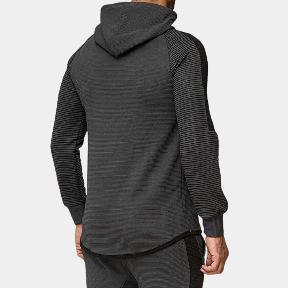 Niko - stylische herrenjacke mit kapuze für einen modernen look