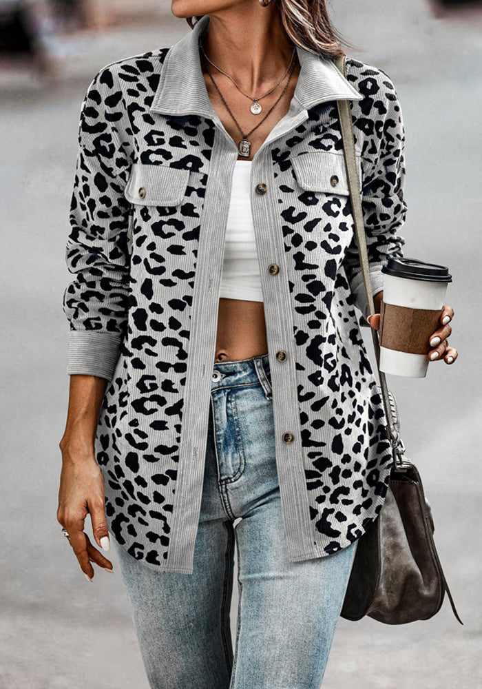 Maddy - Jacke mit Leopardenmuster