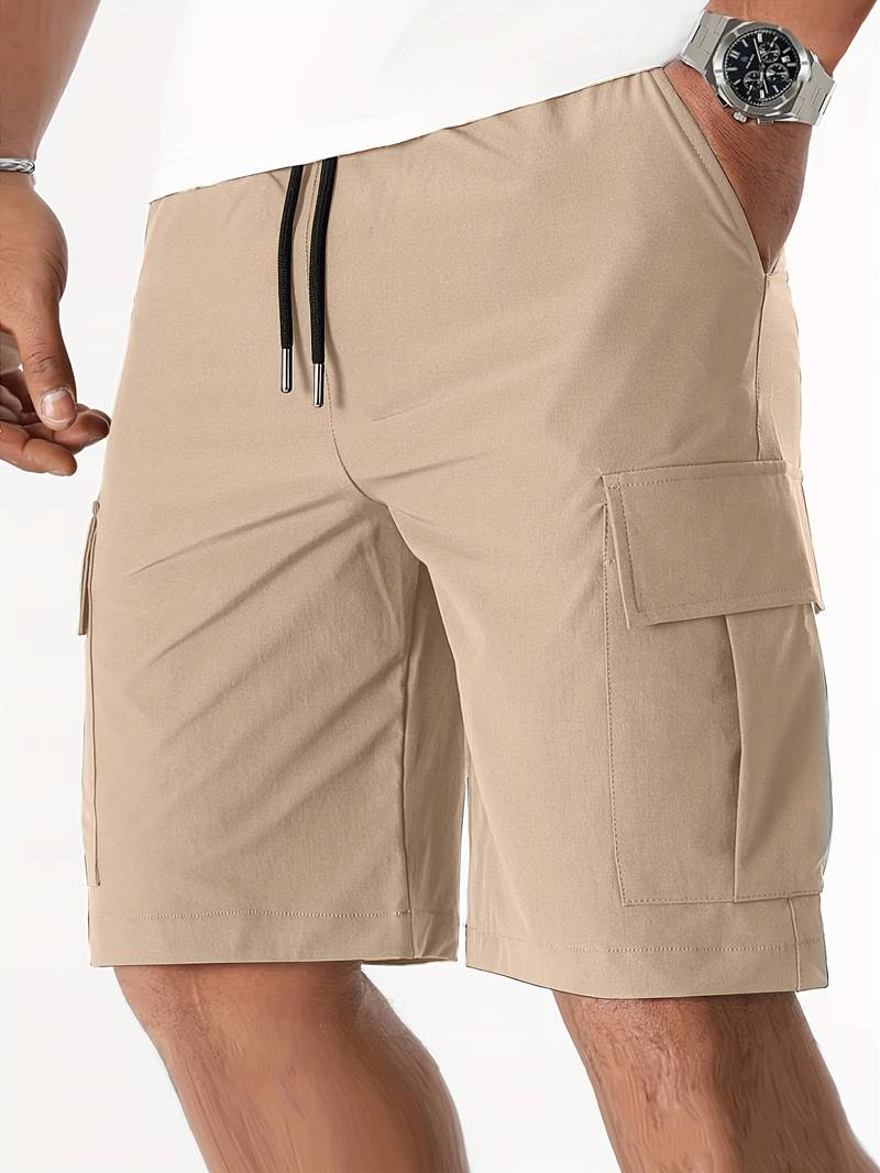 Ethan – cargoshorts mit mehreren taschen für herren