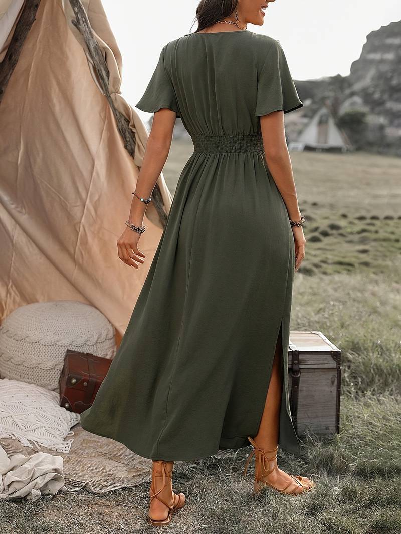 Victoria – kurzarmkleid für frühling und sommer