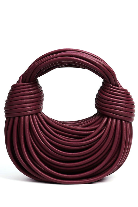 Handtasche in Nudelform