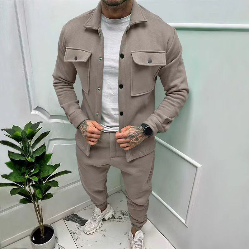 Komfortables premium herren set aus baumwolle