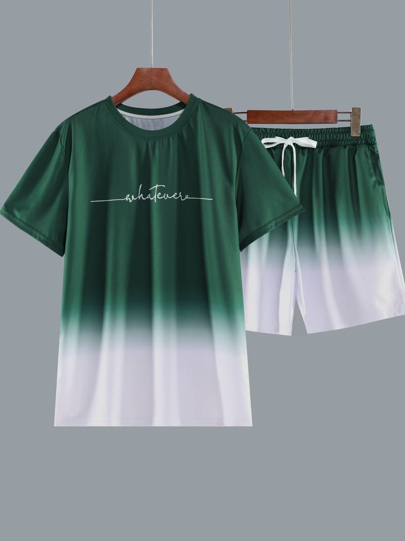 Richard – kurzärmliges t-Shirt mit rundhalsausschnitt und shorts