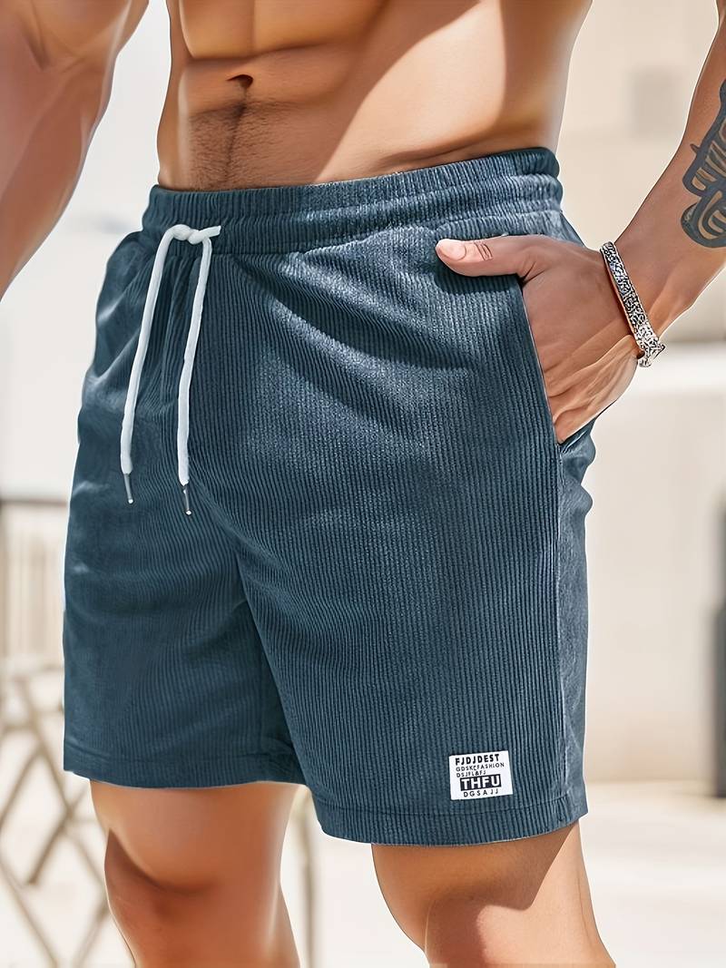 David – kordelzug-shorts mit taschen für herren