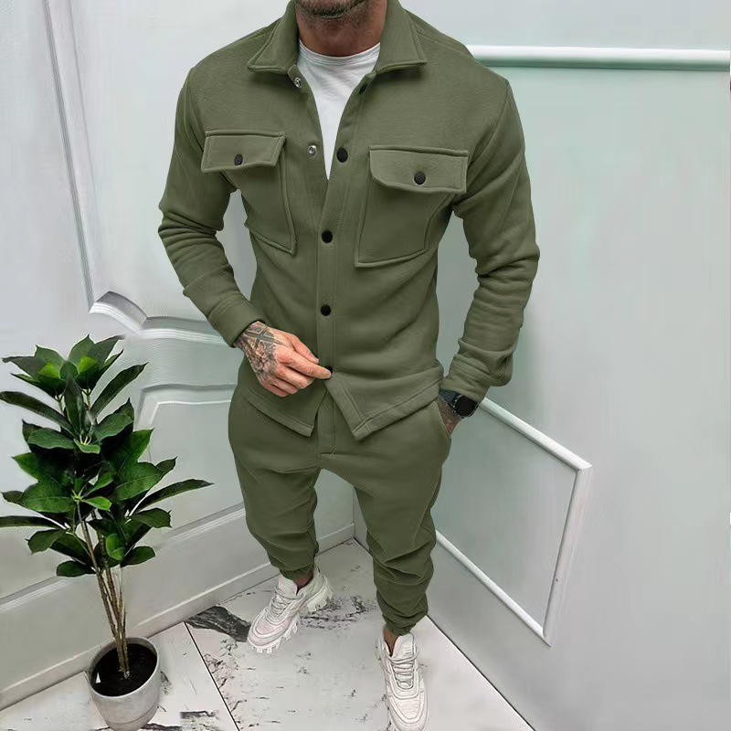 Komfortables premium herren set aus baumwolle