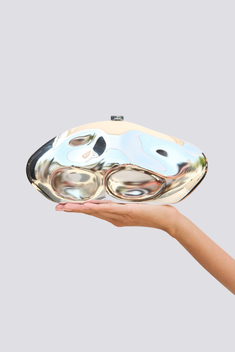 Alixe Dent – Cloud-Tasche in Silber