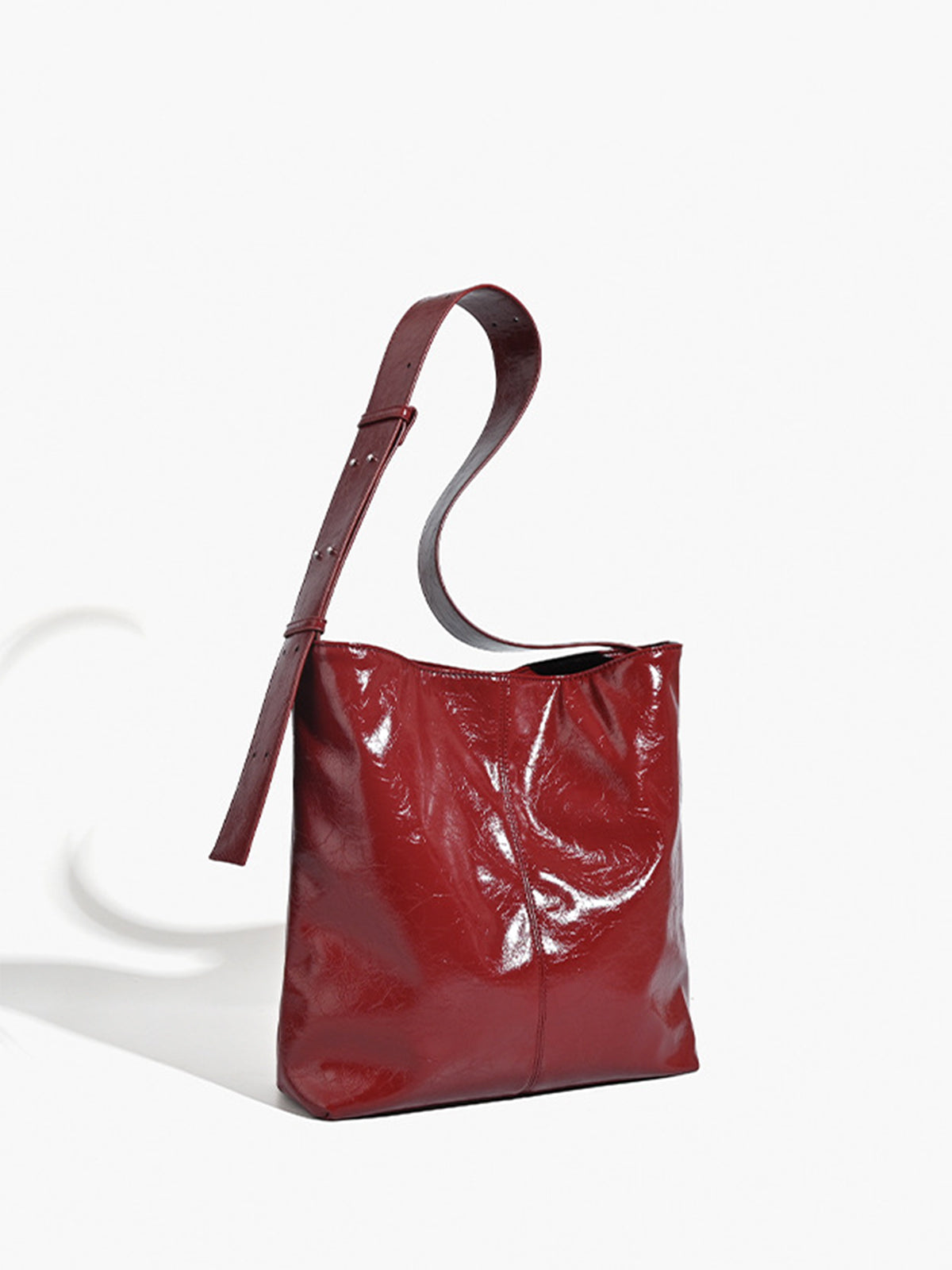 Rote Übergröße Tote Bag