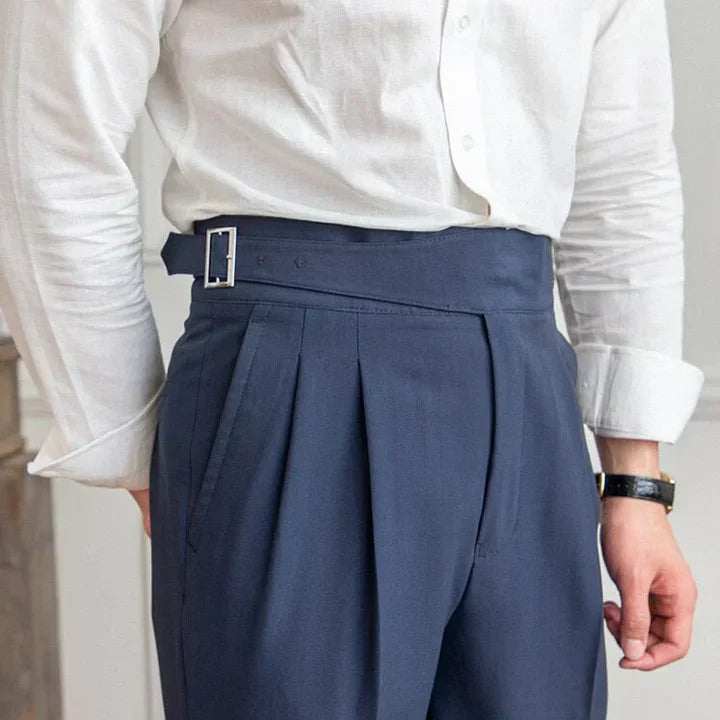 Romeo - klassische hose mit schnallen
