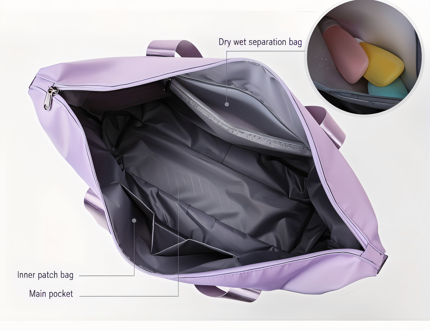 Bellachicha - Faltbare Reisetasche | Hochwetige Umhängetasche Damen