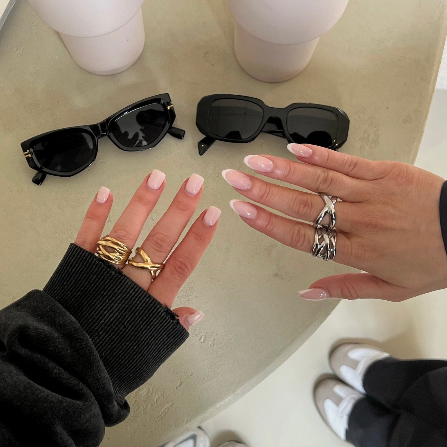 Verflochtener Statement-Ring