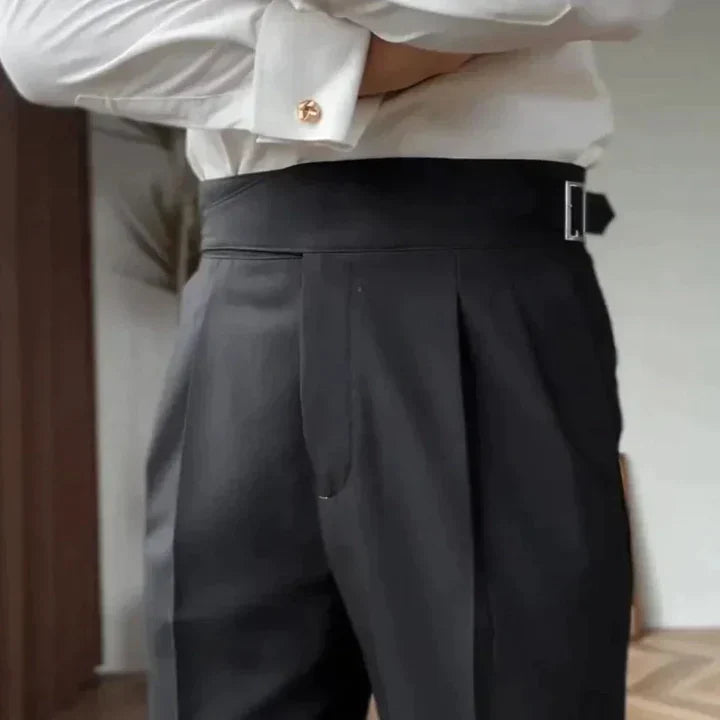 Romeo - klassische hose mit schnallen
