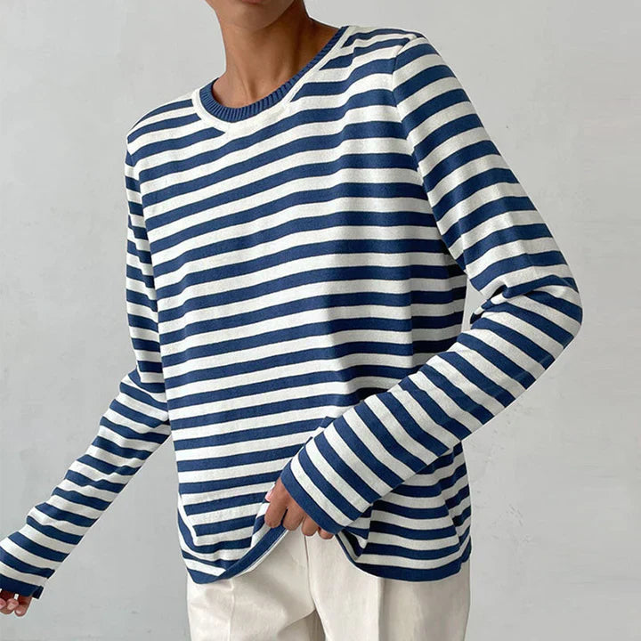 Lucy - Gestreiftes Langarm-Shirt