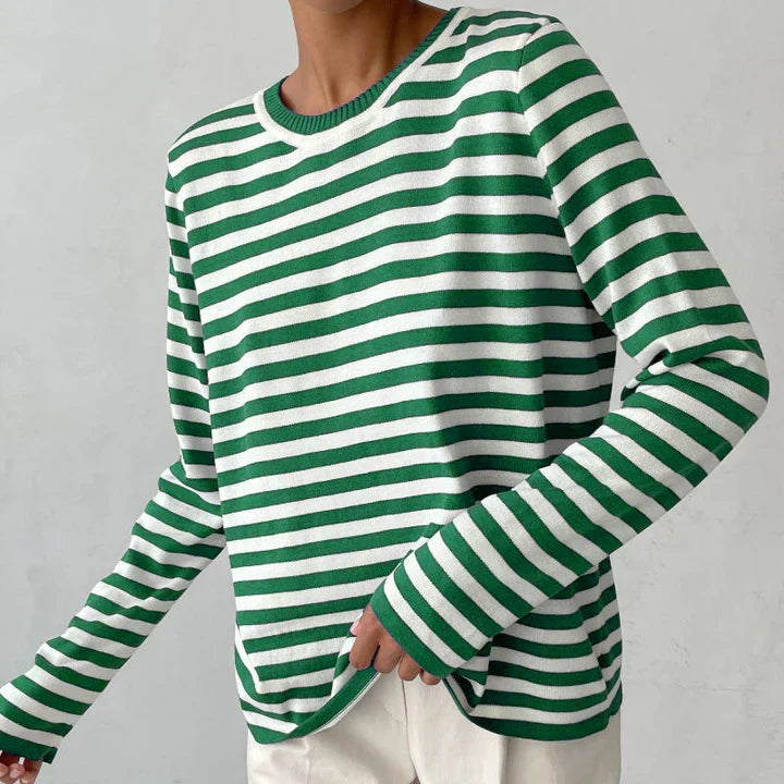 Lucy - Gestreiftes Langarm-Shirt