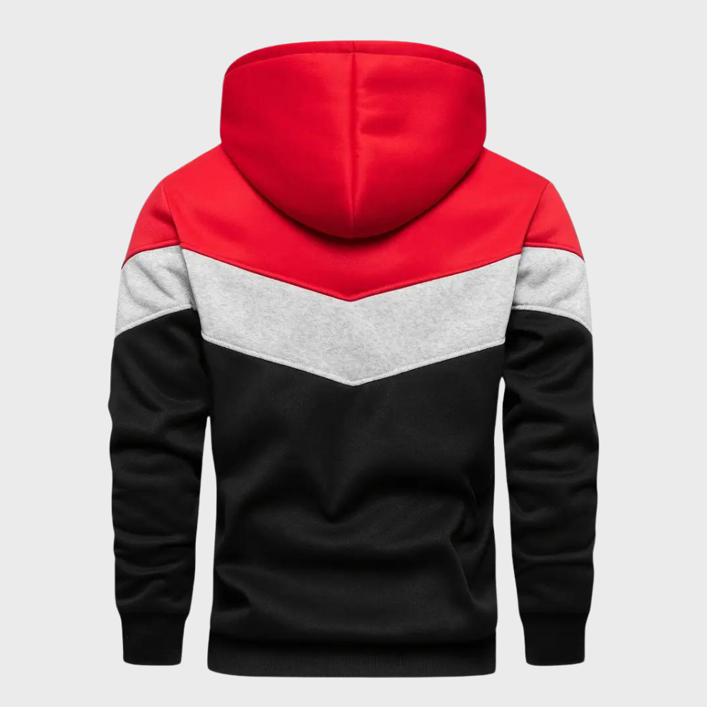 Stylischer herren-hoodie mit verstellbarer kapuze - Niels