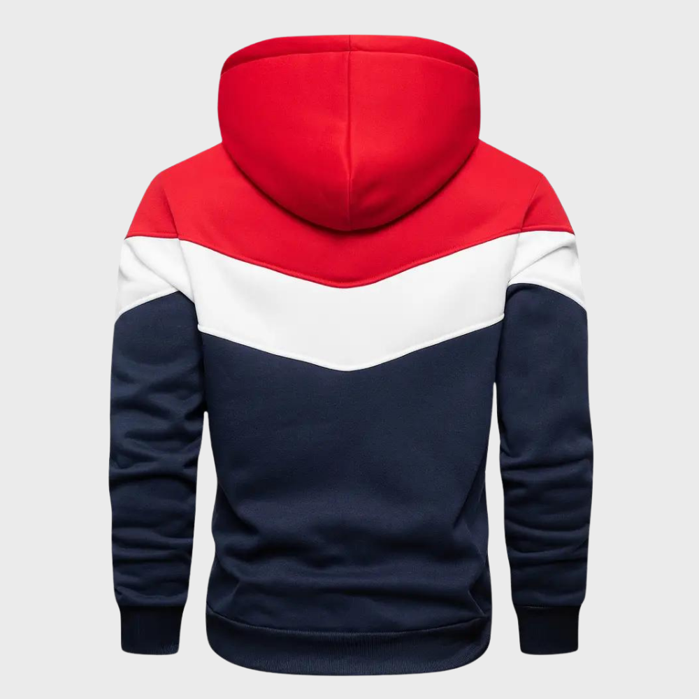 Stylischer herren-hoodie mit verstellbarer kapuze - Niels