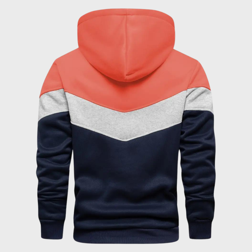 Stylischer herren-hoodie mit verstellbarer kapuze - Niels