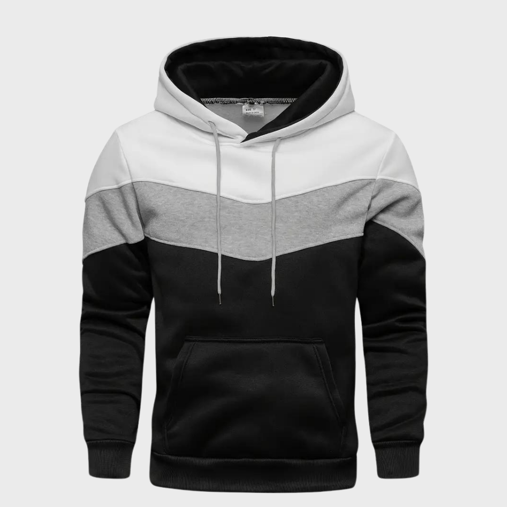 Stylischer herren-hoodie mit verstellbarer kapuze - Niels
