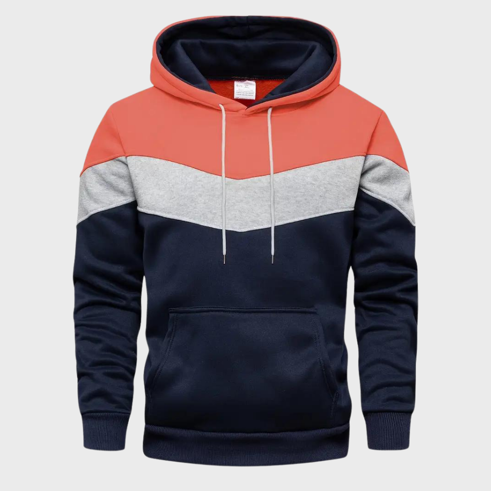 Stylischer herren-hoodie mit verstellbarer kapuze - Niels
