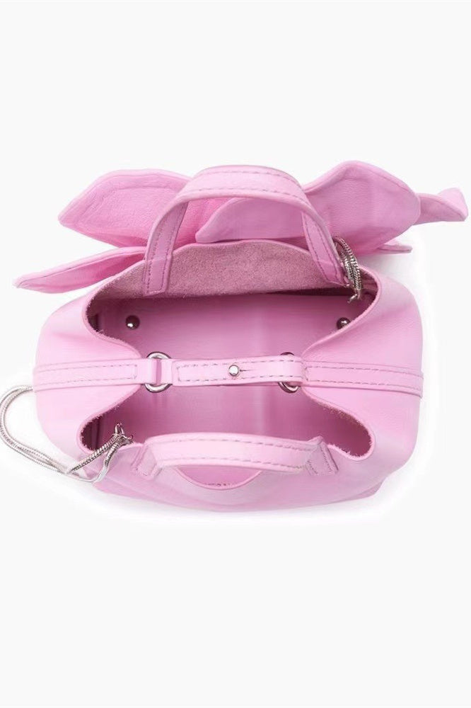 Handtasche aus PU-Leder mit Blumenmuster