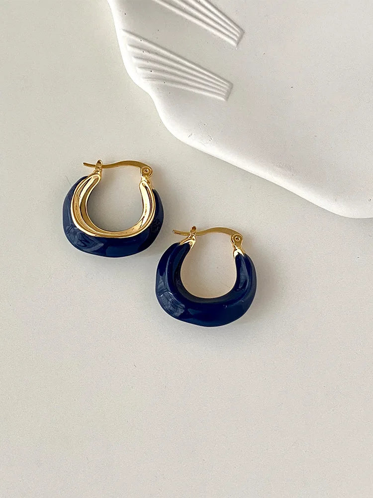 Micara - Blue Arc - Ohrringe