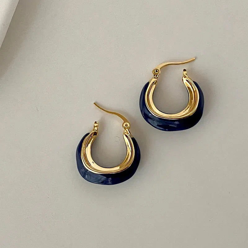 Micara - Blue Arc - Ohrringe