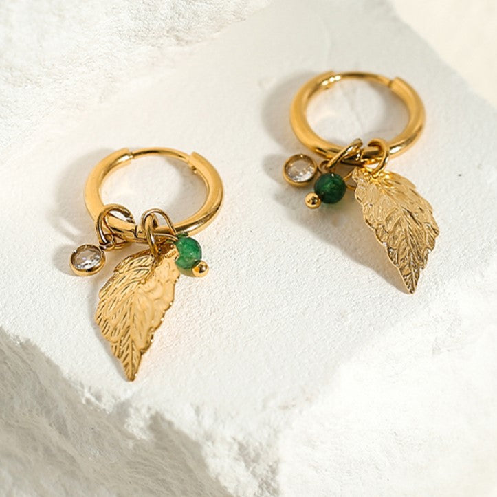 Micara - Pearl Foliage - Ohrringe