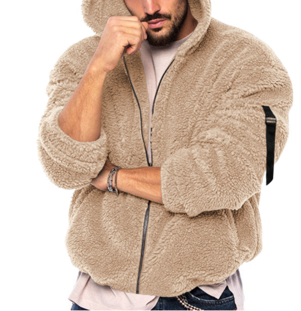 Oscar - teddy-winterjacke für herren