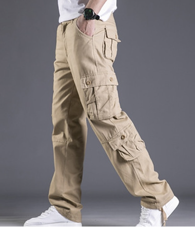 David – stylische cargohose für herren