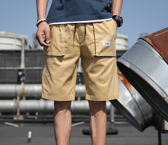 Robert – cargoshorts mit verstellbarem kordelzug