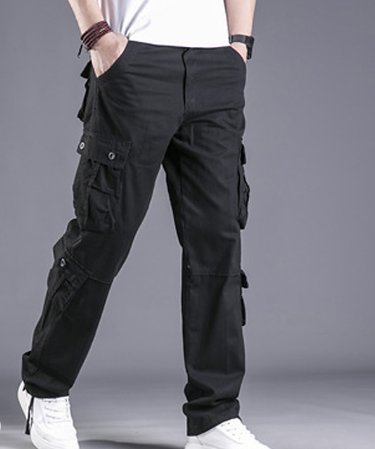 David – stylische cargohose für herren