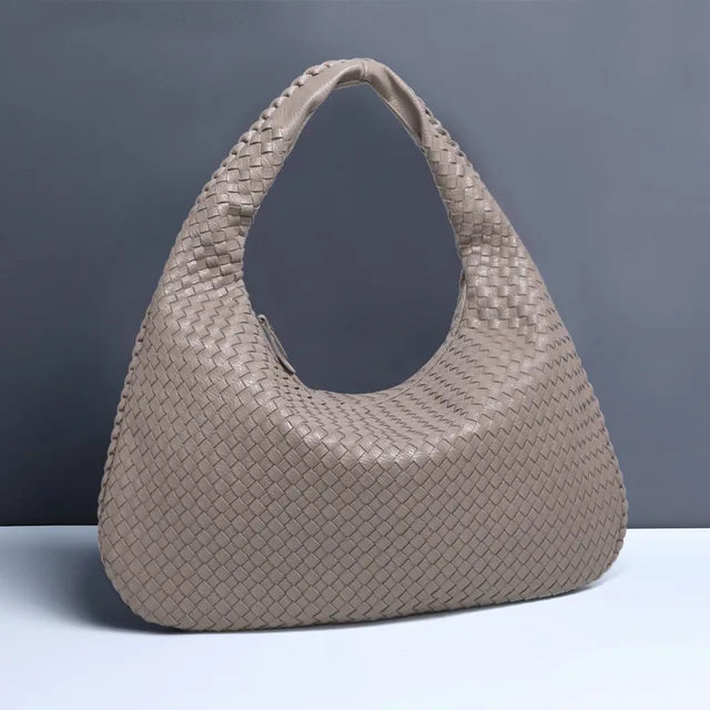 Bellachicha - Vintage Umhängetasche damen | Geflochtene Handtasche mit Reißverschluss im Sale