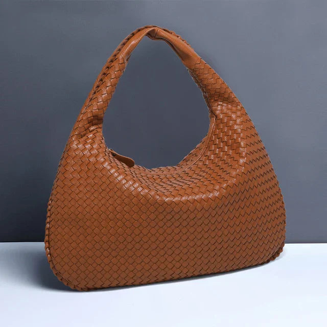 Bellachicha - Vintage Umhängetasche damen | Geflochtene Handtasche mit Reißverschluss im Sale
