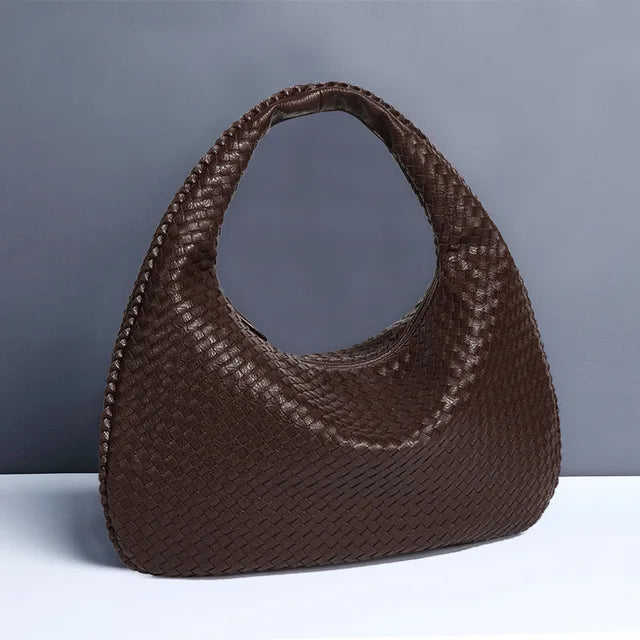 Bellachicha - Vintage Umhängetasche damen | Geflochtene Handtasche mit Reißverschluss im Sale