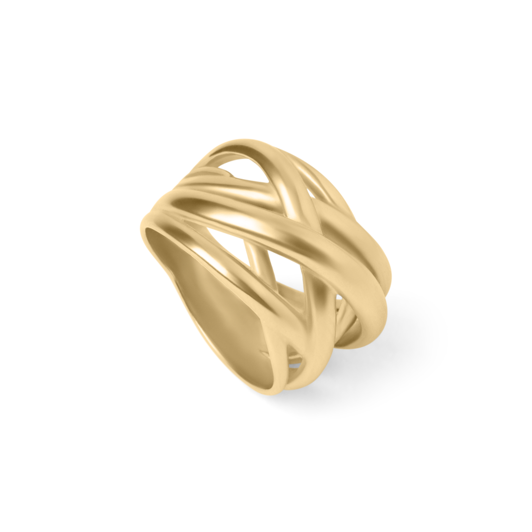 Verflochtener Statement-Ring