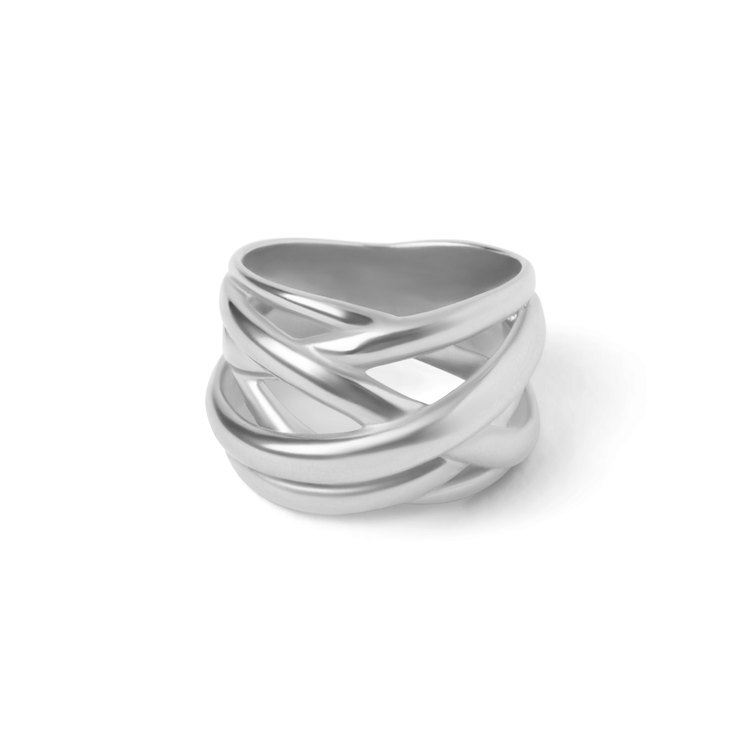 Verflochtener Statement-Ring