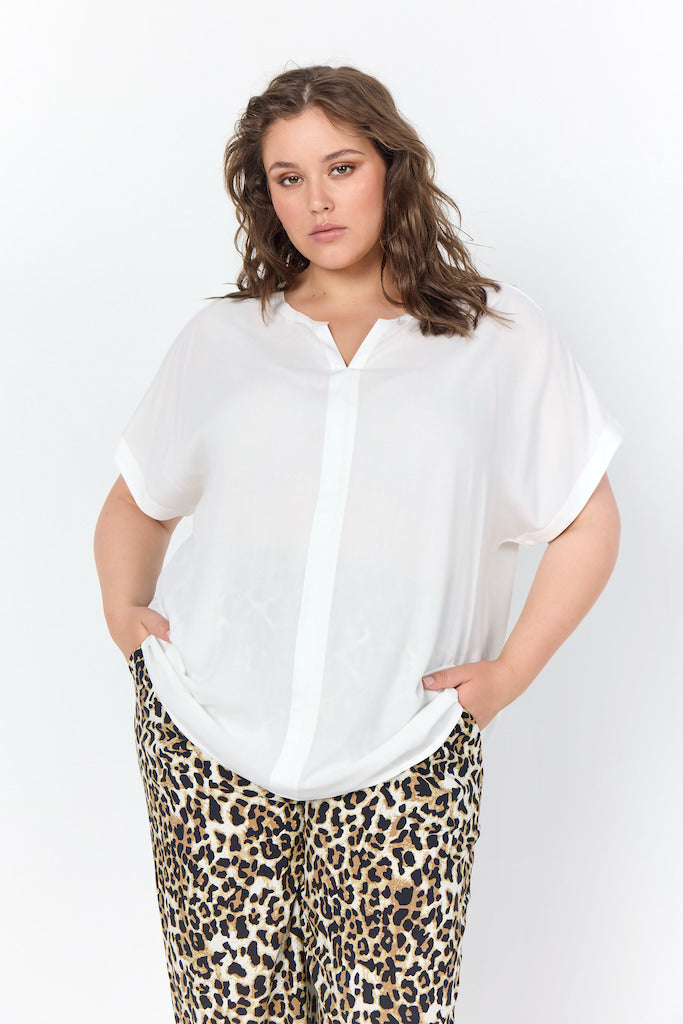 Bellachicha Bluse mit V-Ausschnitt