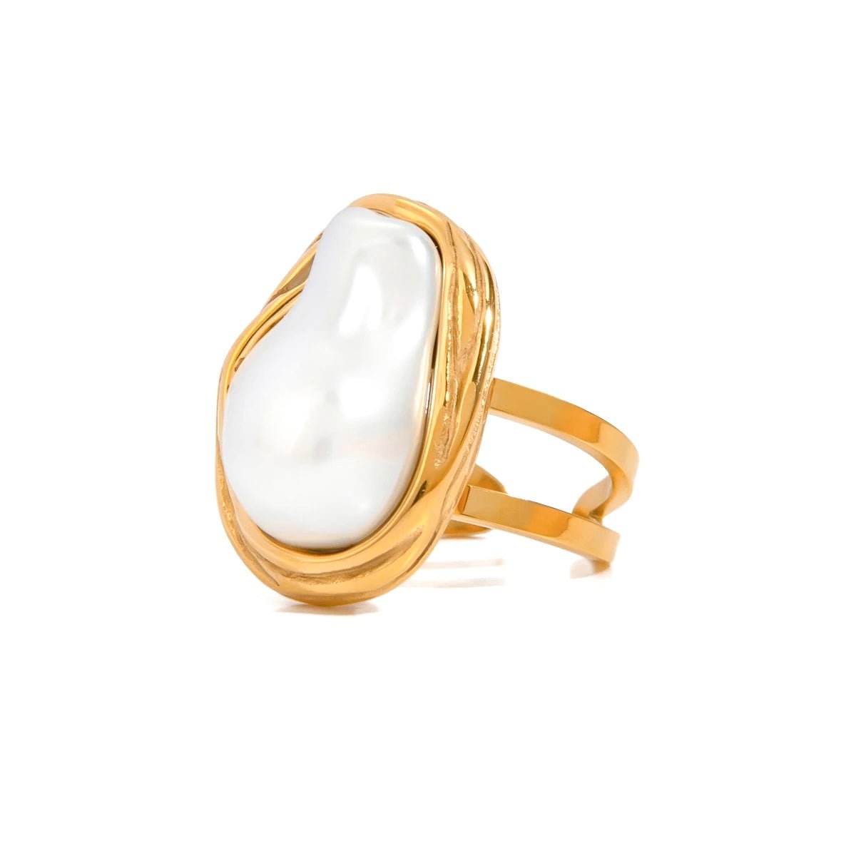 Baroque Pearl Ring