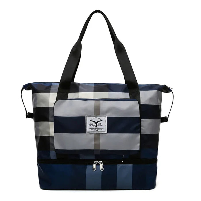 Bellachicha | Große karierte Reisetasche